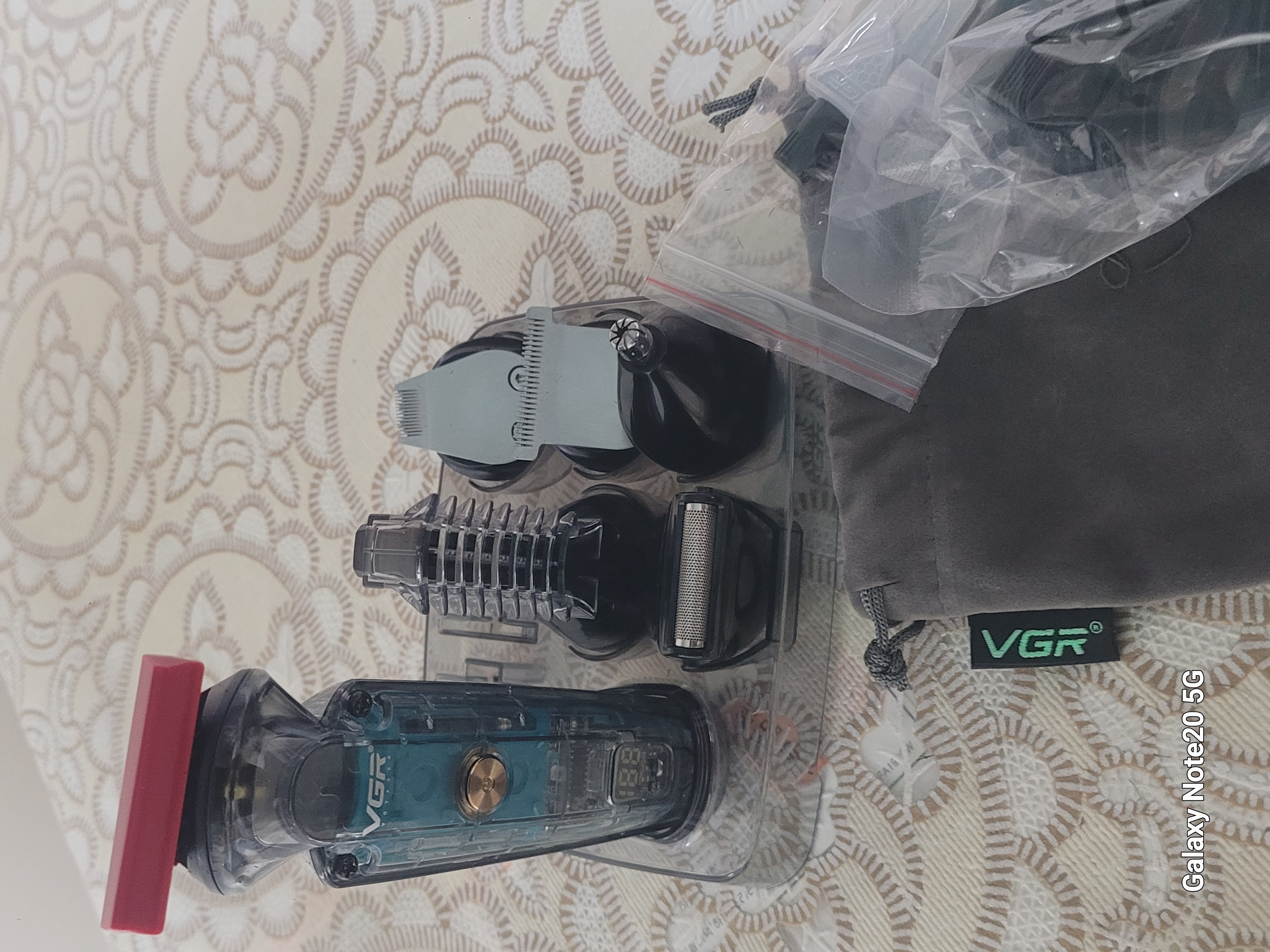 VGR soqol olish mashinkasi, professional trimmer soch va soqolni tekislash uchun