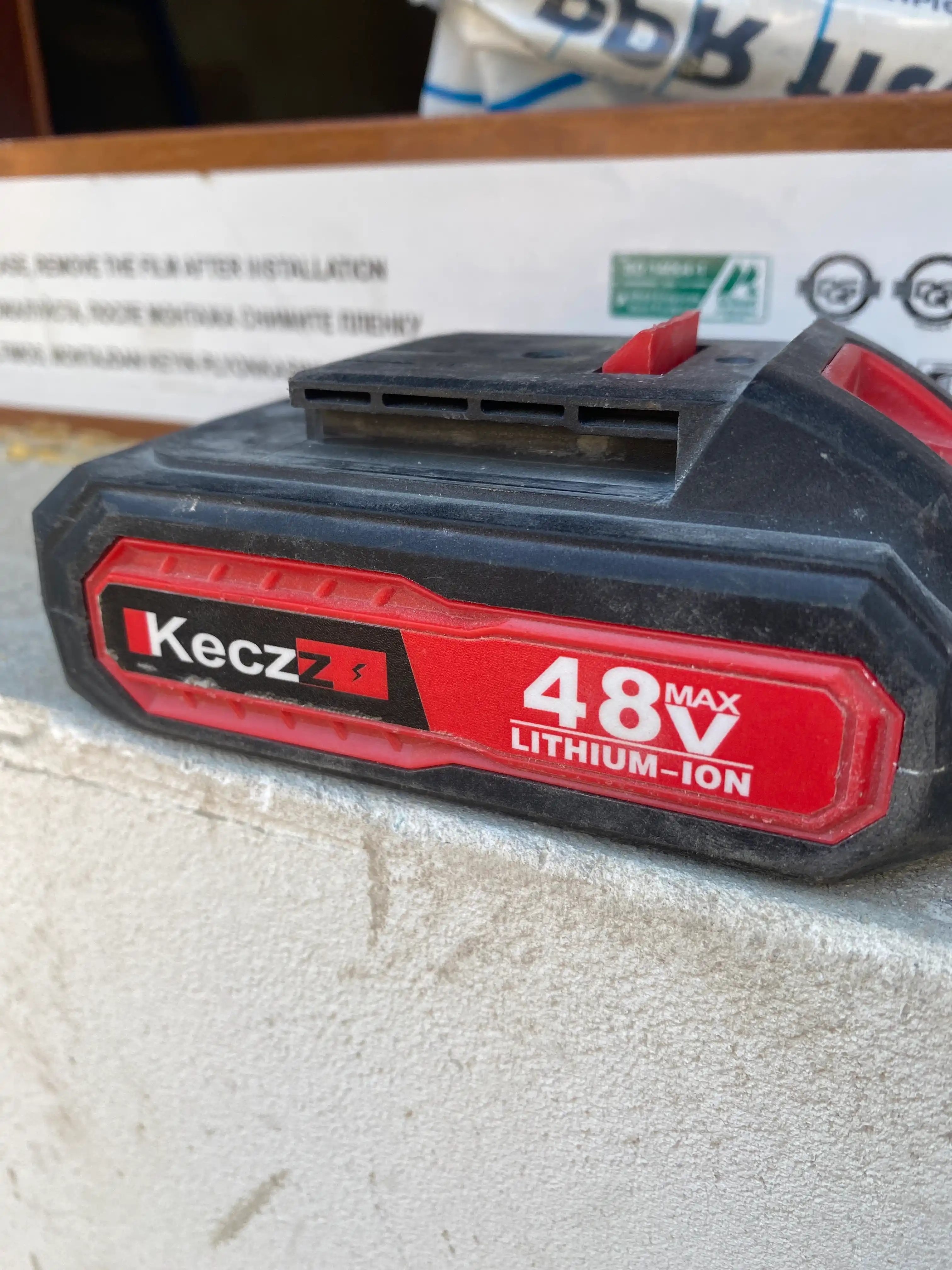 48V FMAX Lithium, Shurup batareya 48V Li-ion akkumulyator drel va shurupovert uchun