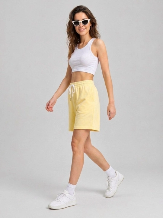 Ayollar shortigi sela oversize erkin fason, paxtadan