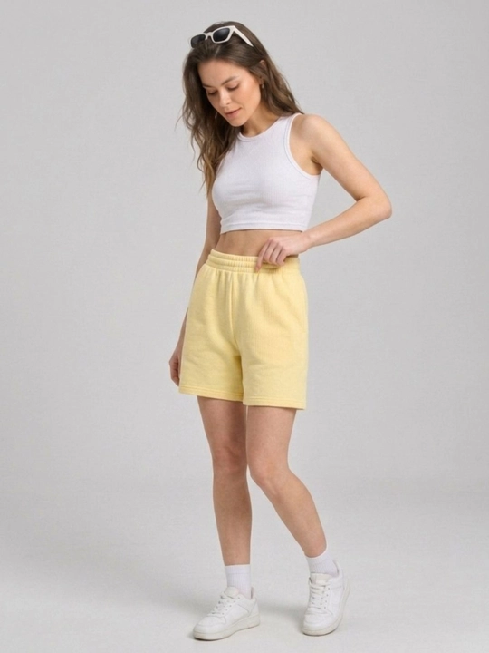 Ayollar shortigi sela oversize erkin fason, paxtadan