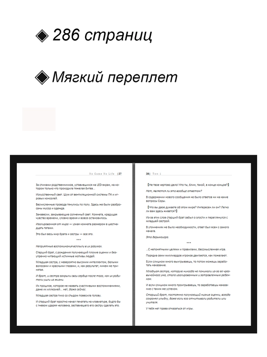Ранобе, Нет игры - Нет жизни: Арт-работы Ю Камии 1 том