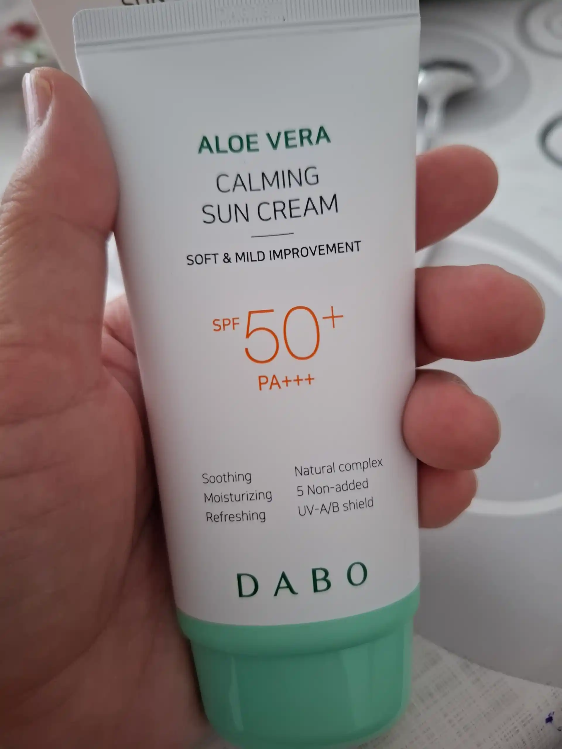 Солнцезащитный крем DABO SPF50+++ 70мл