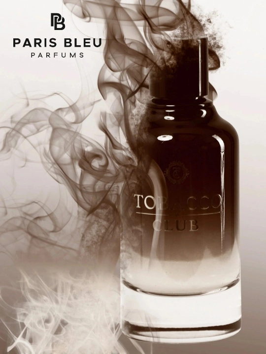 Мужские духи Paris Bleu Tobacco Club EDP 100 мл, аромат табака, какао и ветивера
