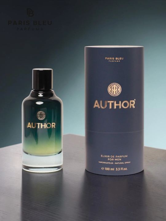 Мужские духи Paris Bleu Author EDP 100 мл, аромат имбиря, перца и амбры