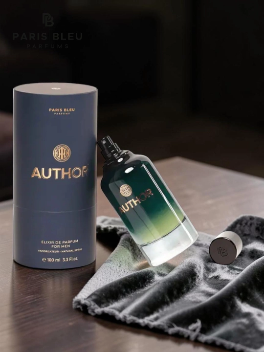 Мужские духи Paris Bleu Author EDP 100 мл, аромат имбиря, перца и амбры