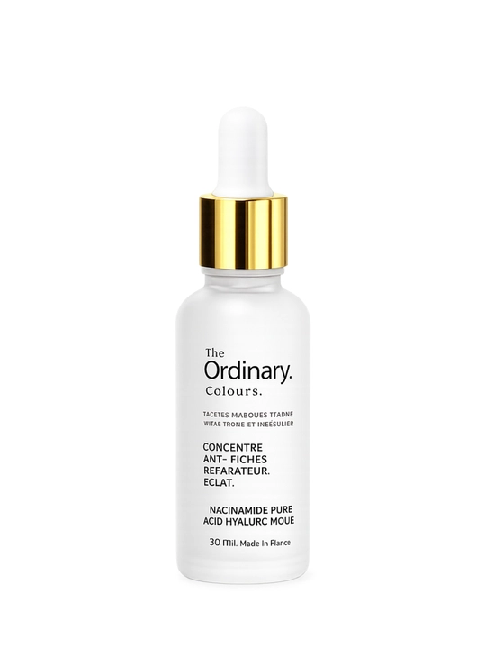 The Ordinary Niacinamide + Hyaluronic Acid Serum 30 ml– yuz uchun akne va dog‘larga qarshi