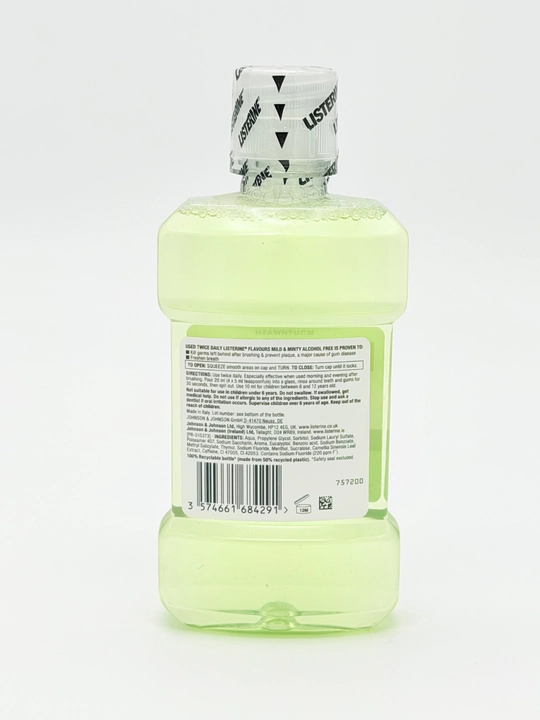 Og'iz chayish vosita Listerine, og'izdagi yomon hidni yo'qoting, 250 ml