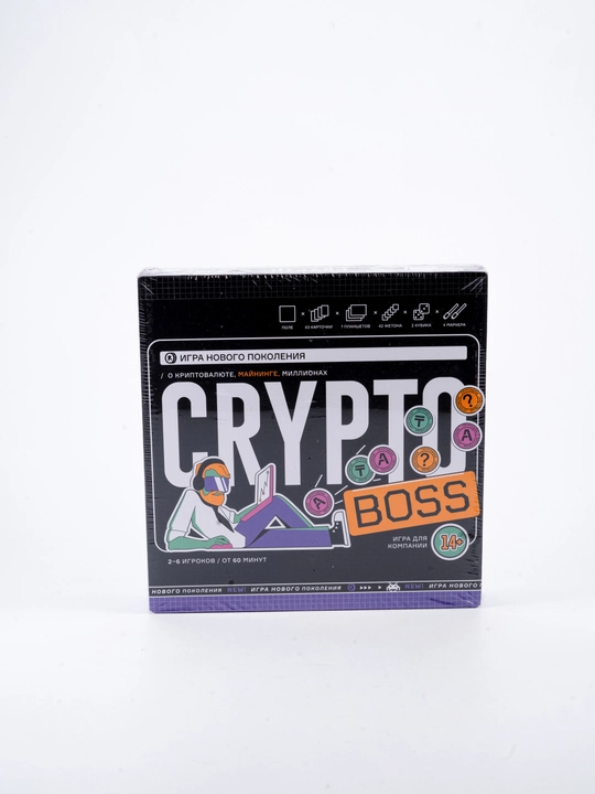 Cryptoboss" (Kriptoboss) stol o'yini — Kripto-olam qiroliga aylaning! - 
