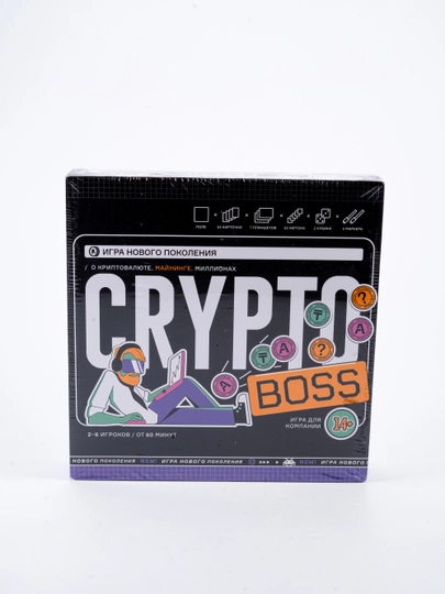 Cryptoboss" (Kriptoboss) stol o'yini — Kripto-olam qiroliga aylaning!