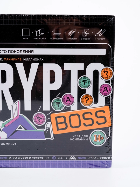 Cryptoboss" (Kriptoboss) stol o'yini — Kripto-olam qiroliga aylaning!