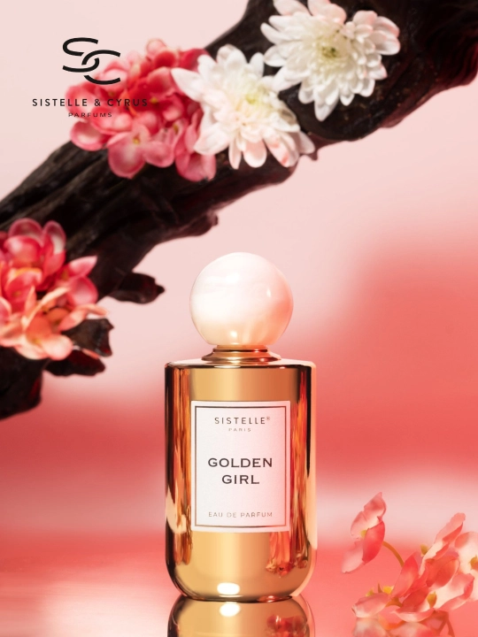 Ayollar parfyumlangan suv Paris Bleu Golden Girl, 100 ml, mango, jasmin va vanil ifori