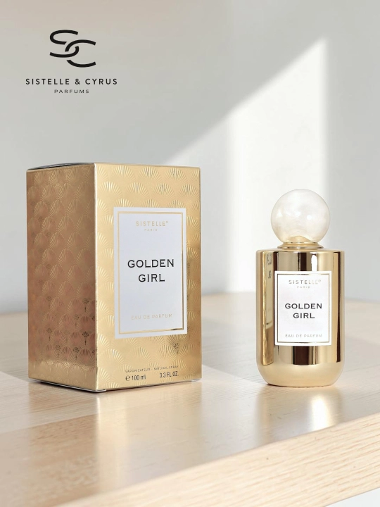 Ayollar parfyumlangan suv Paris Bleu Golden Girl, 100 ml, mango, jasmin va vanil ifori