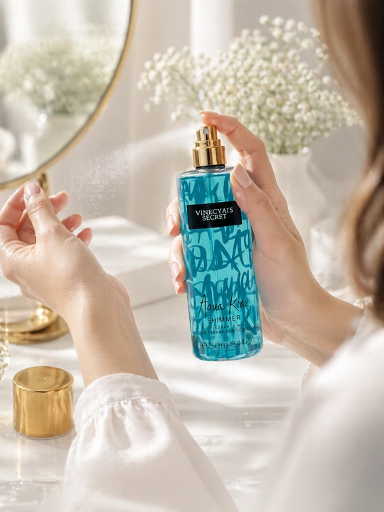 Tana uchun atir spreyi Vinecya’s Secret Aqua Kiss Shimmer, 250 ml