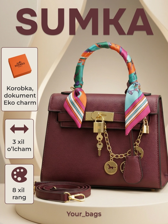 Женская сумка в стиле Hermes, подходящая для повседневного использования