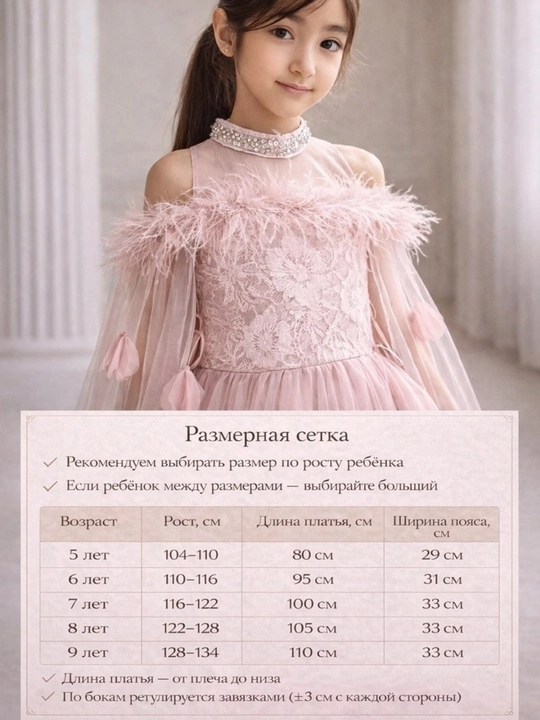Праздничные платья для девочек 1-9, нарядные детские платья, вечерние платья на девочку