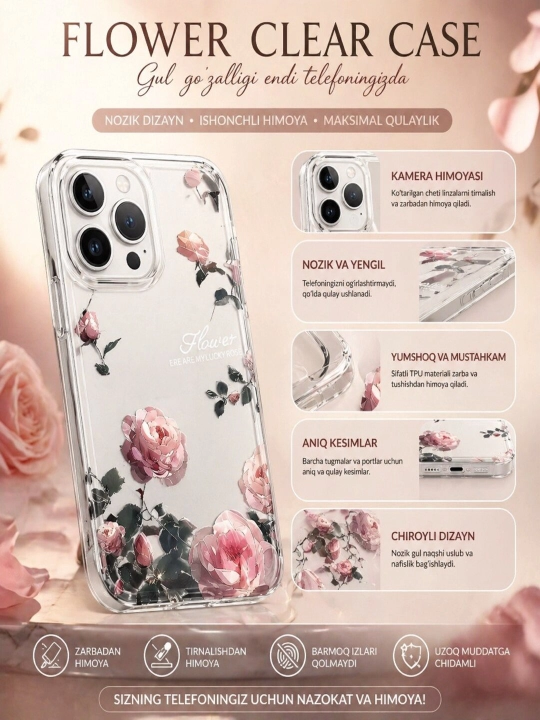 Iphone 16 uchun chexol