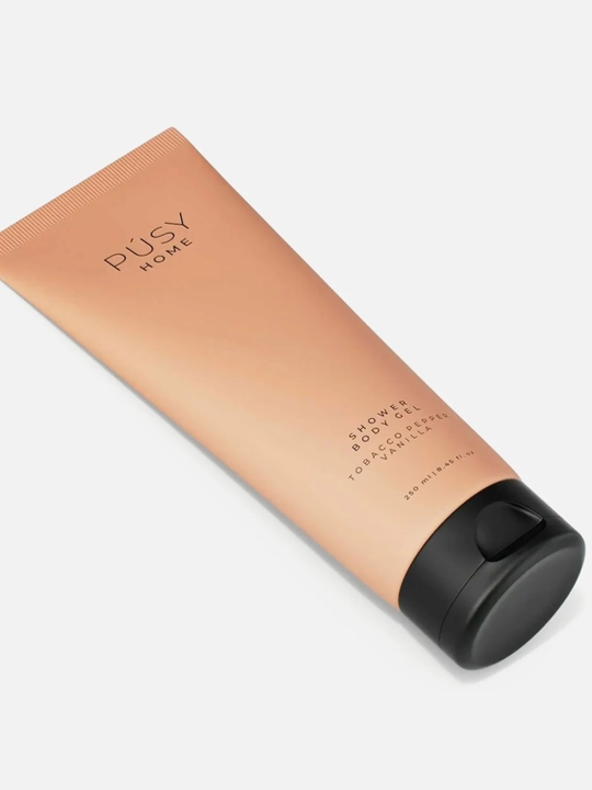 PUSY Гель для душа Tobacco Pepper Vanilla, 230 мл
