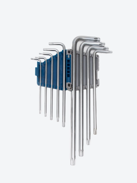 Adegso набор шестигранных Torx-ключей T10–T50, из нержавеющей стали