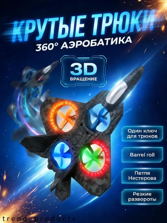 Дрон на радиоуправлении