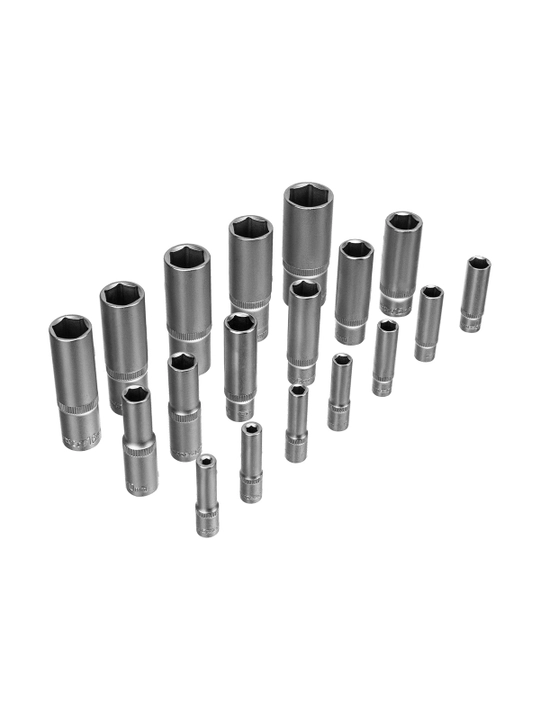Набор инструментов СИБРТЕХ, 1/2", 3/8", 1/4", 215 предмета, 14170