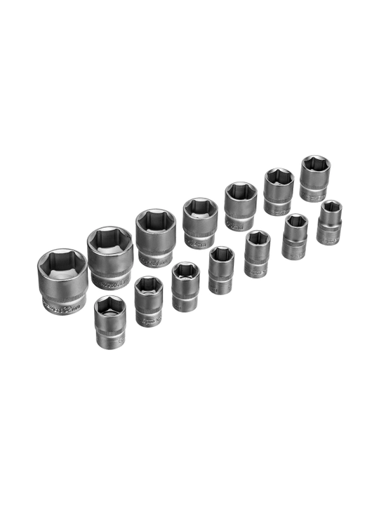 Набор инструментов СИБРТЕХ, 1/2", 3/8", 1/4", 215 предмета, 14170