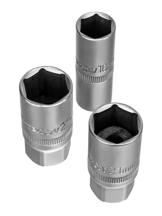 Набор инструментов СИБРТЕХ, 1/2", 3/8", 1/4", 215 предмета, 14170