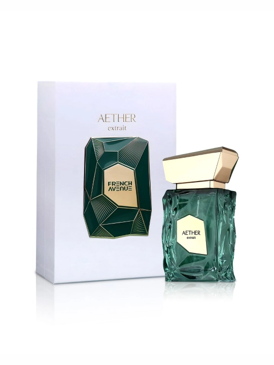 French Avenue Aether Extrait uniseks atir 100 ml — sitrusli, mevali va yog‘ochsimon nafis