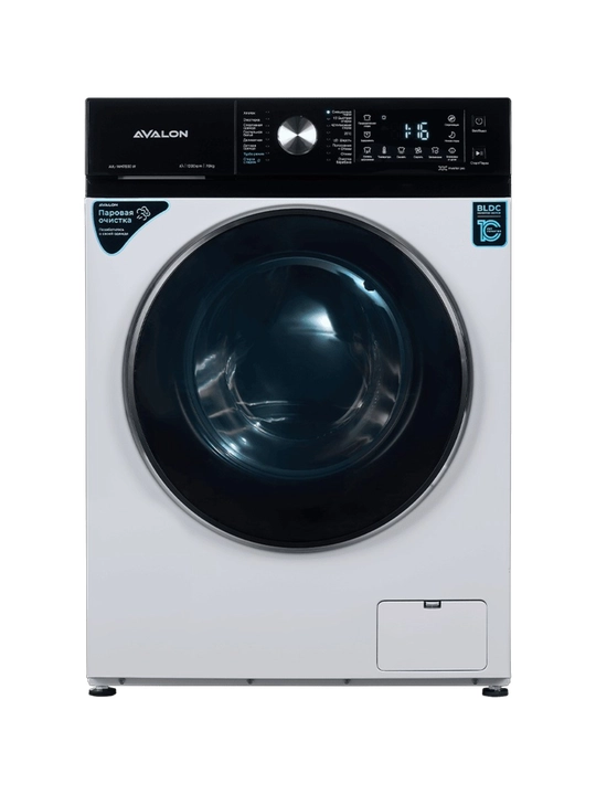 Стиральная машина Avalon AVL-WM 7030 W, 7 кг, инвертор, белая, фронтальная, LED - 