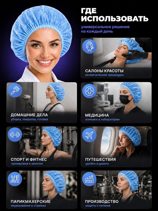 Bir martalik tibbiy shapochkalar “Sharlotta” – 50 dona