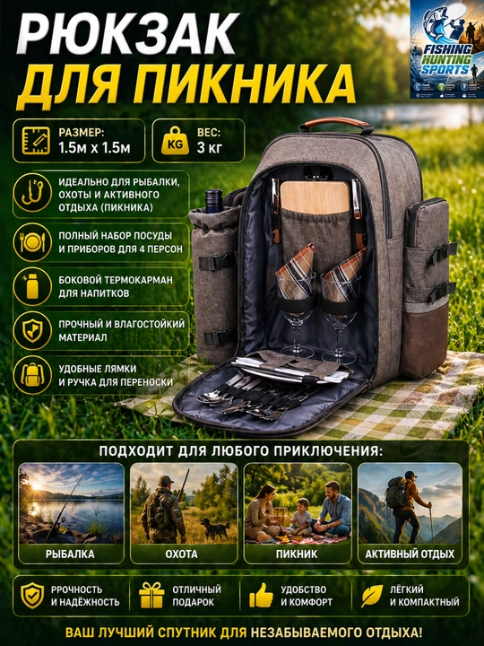 Рюкзак для пикника - 