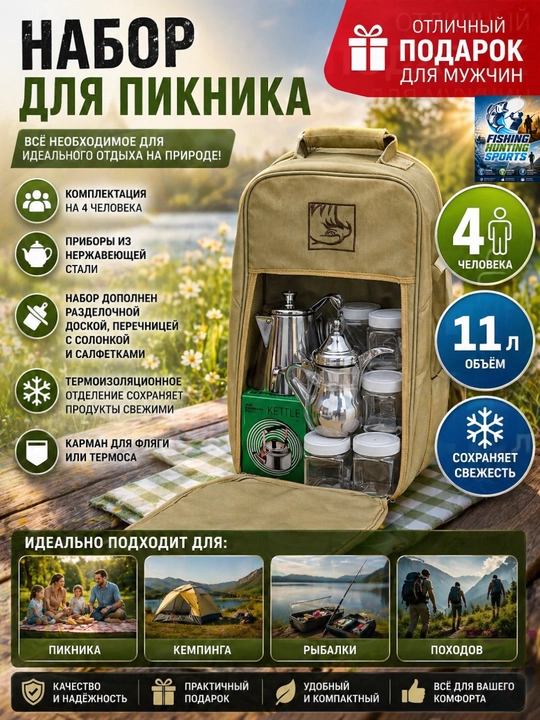 Рюкзак для пикника - 