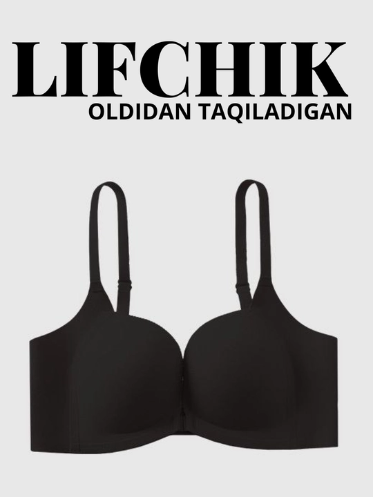 Ayollar push-up byustgalteri oldidan taqiladigan lifchik qulay, yumshoq chiroyli b chashka