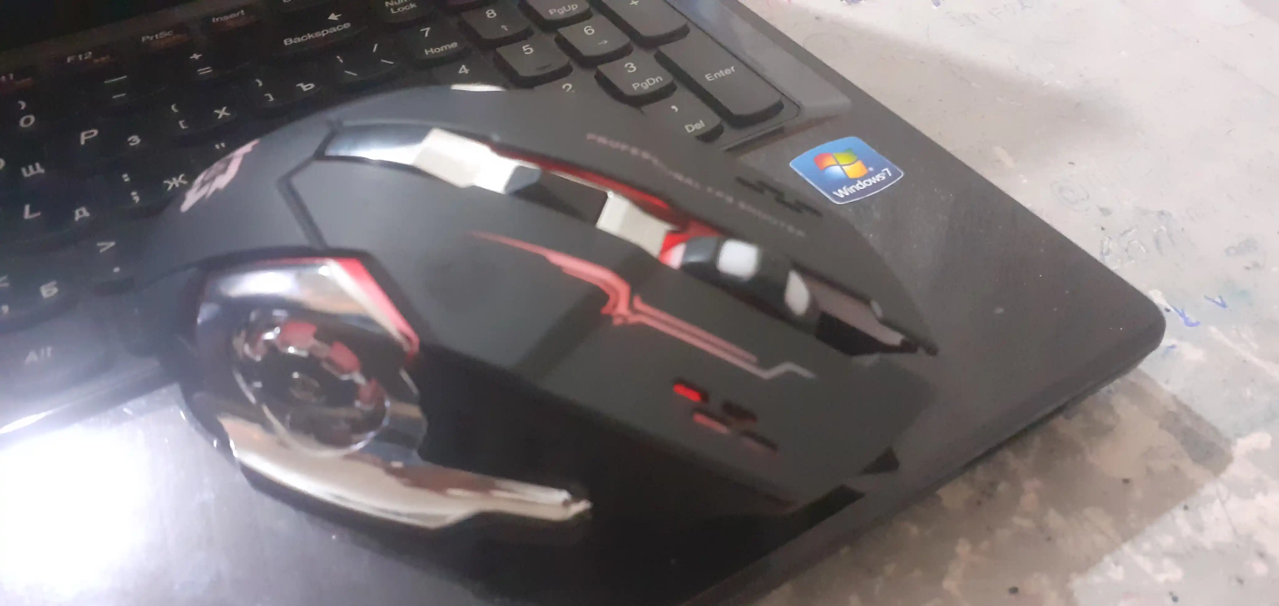 Simsiz sichqoncha o'yin va ofis uchun mos keladi G7 , RGB led bilan 3200DPI