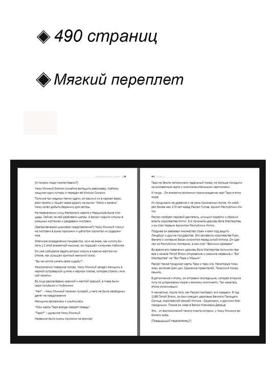 Ранобе, Повелитель тайн 1 том