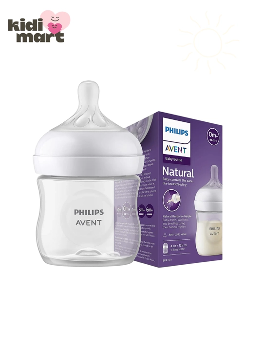 Philips Avent Natural Response plastik butilka SCY900/01, 125 ml, 0+ - 