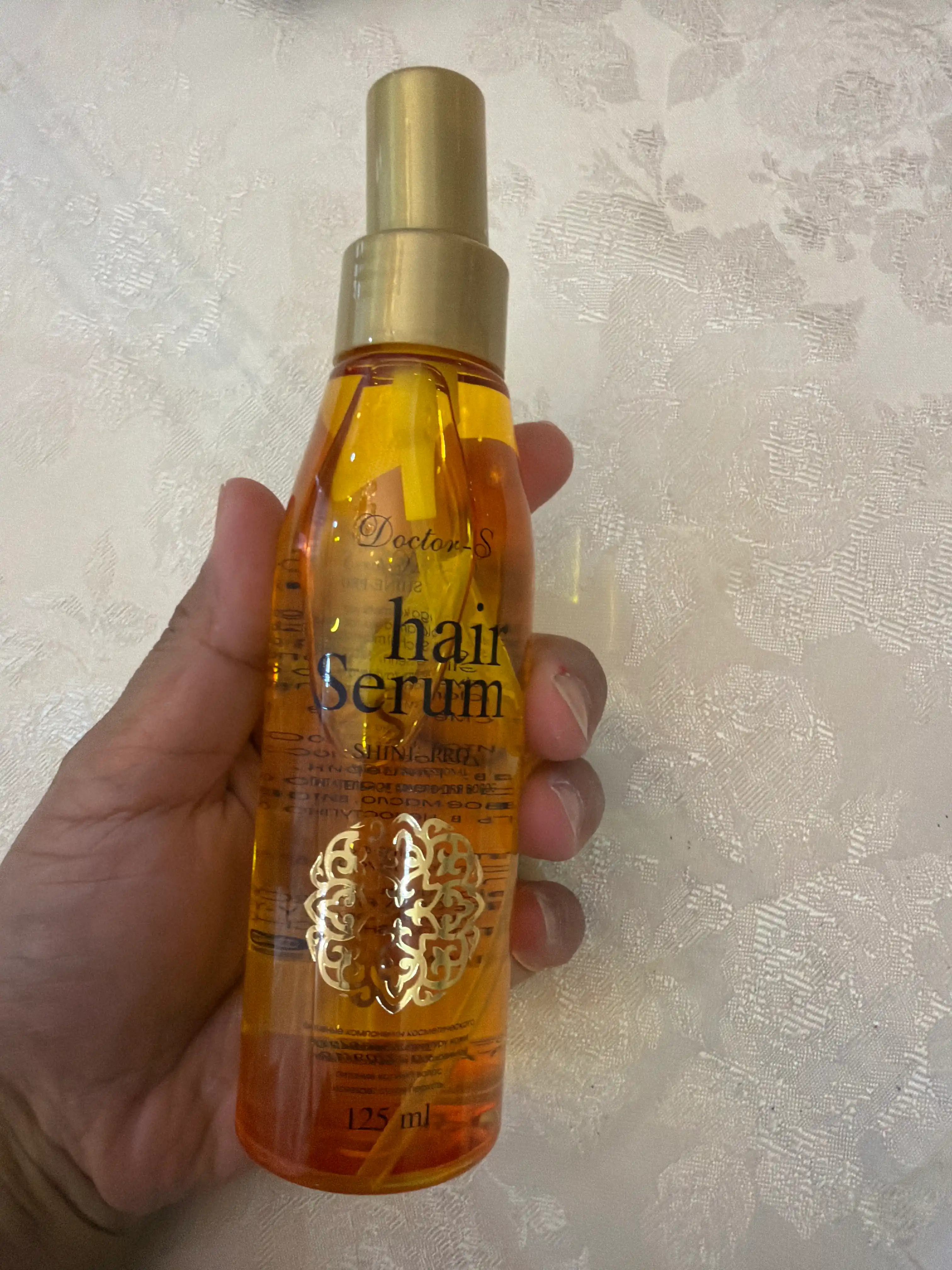 Sochlarga kasmetik oziqlantiruvchi uchun yog Doctor-S sochlarni mayin qiladi 125ml  100ml