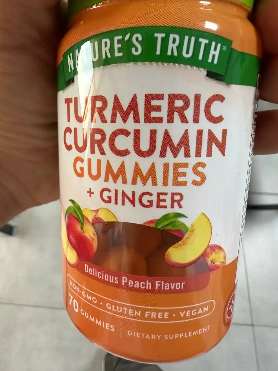 Nature's Truth Куркума и Имбирь (ginger) жевательные витамин для иммунитета, 70 шт