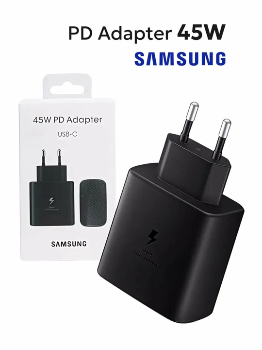 Samsung Type-C 45 Vt/Vt PD quvvatlash moslamasi, tezkor quvvatlash qurilmasi