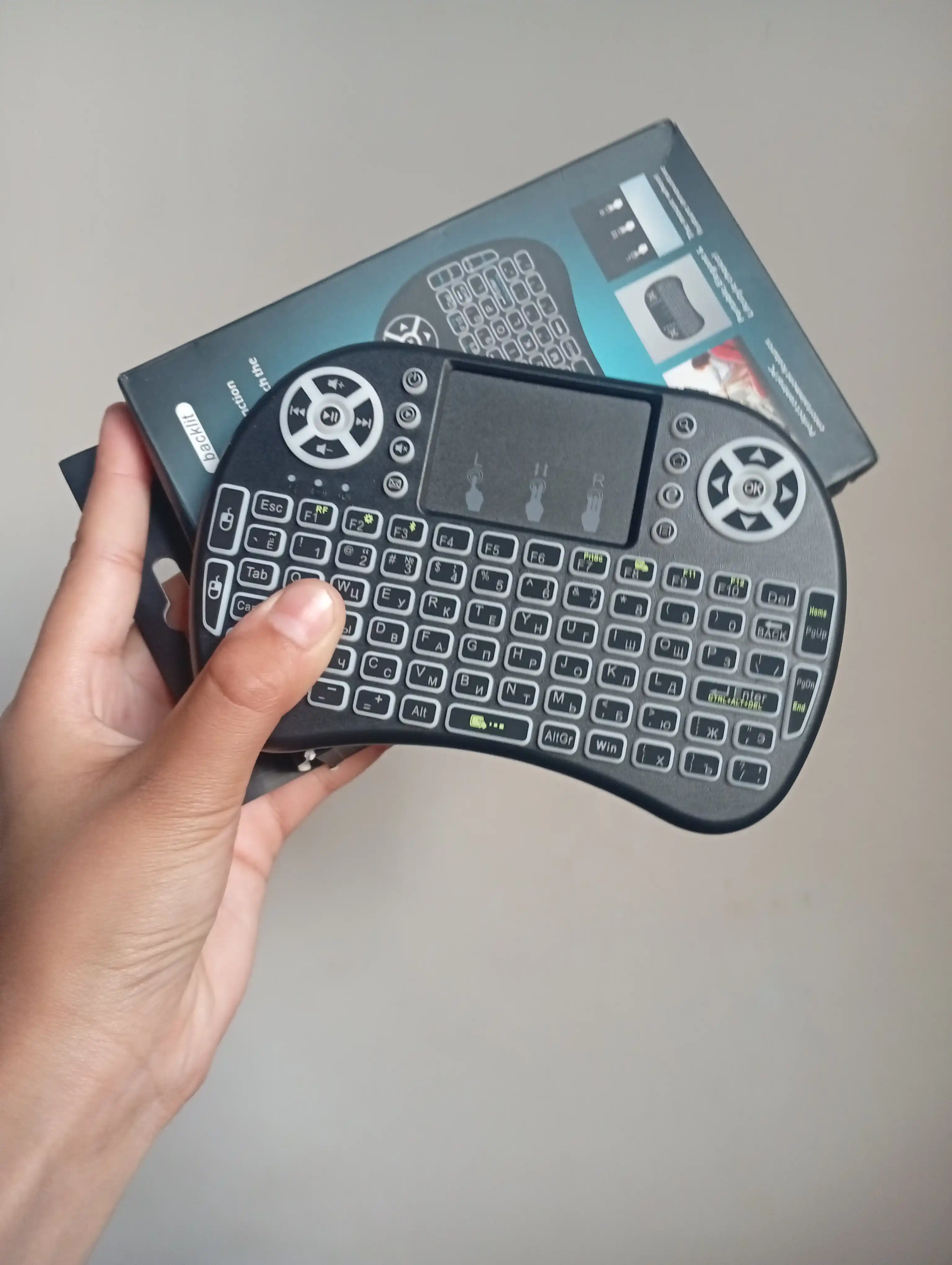 Пульт для Smartbox или беспроводная мини-клавиатура с подсветкой