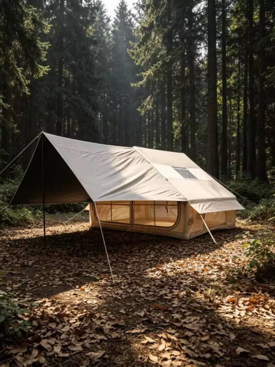 Piknik va kemping uchun 6.3 m² tentli palatka — tabiat qo‘ynida qulay dam olish - 