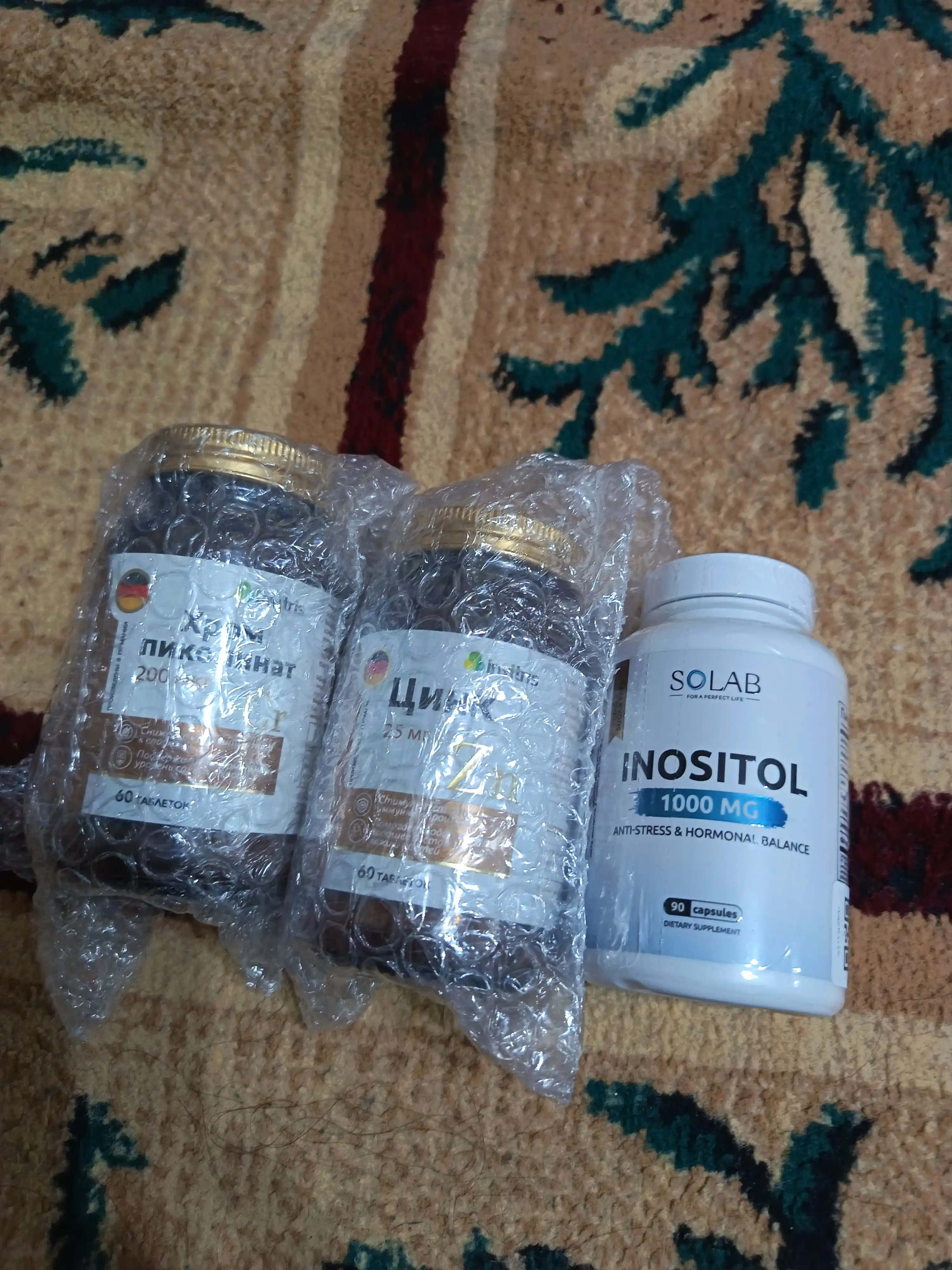 Inozitol, SOLAB, 90 kapsula