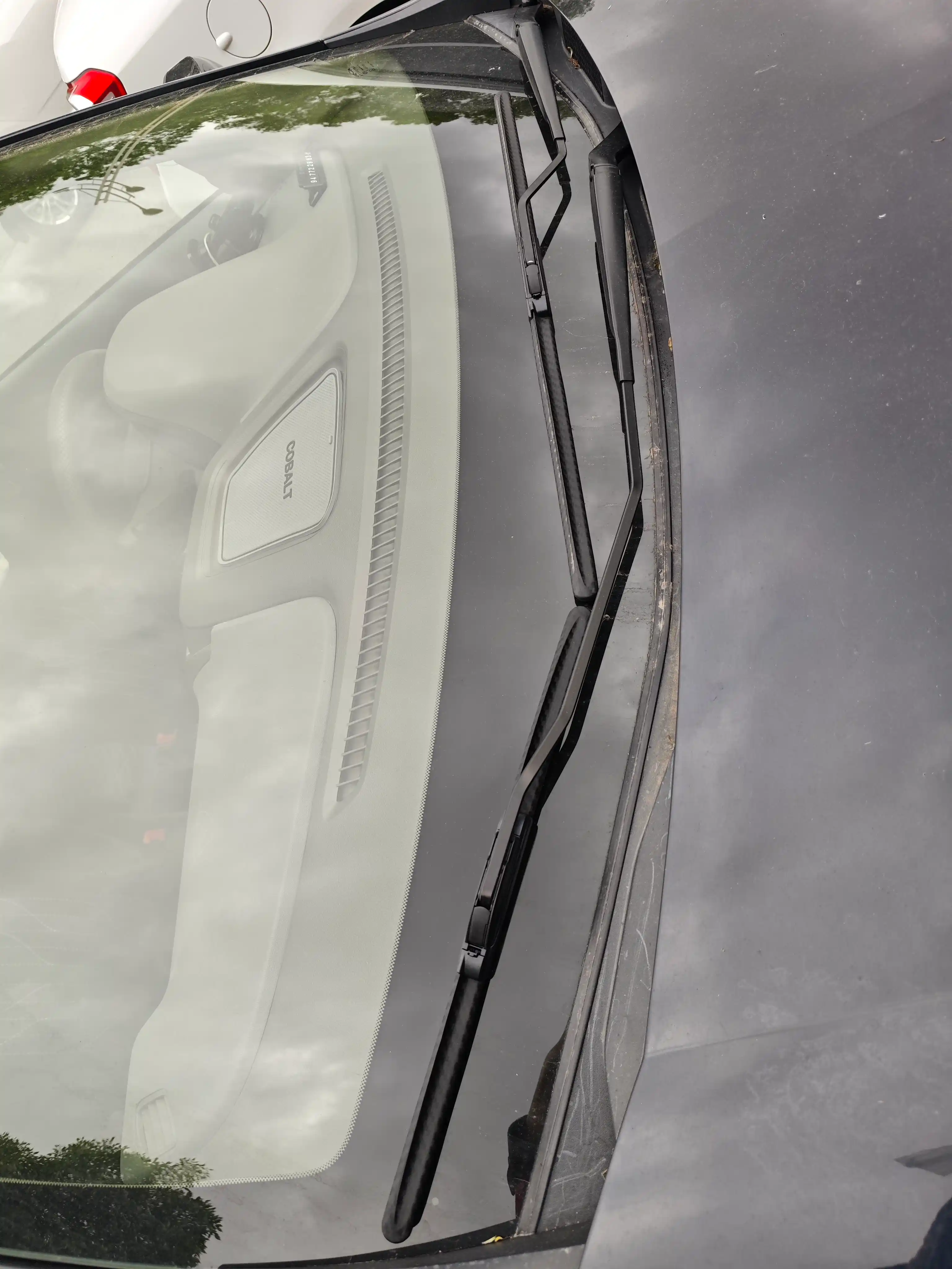 Бескаркасные дворники в стиле Lexus для автомобилей Chevrolet, карбоновый, 1 шт