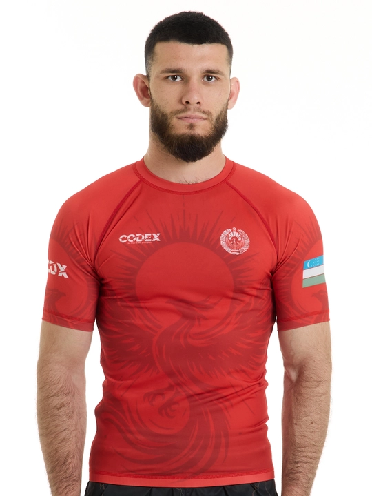 Rashguard Codex Phoenix erkaklar jang san'ati, MMA, Jiu-Jitsu va Grappling uchun