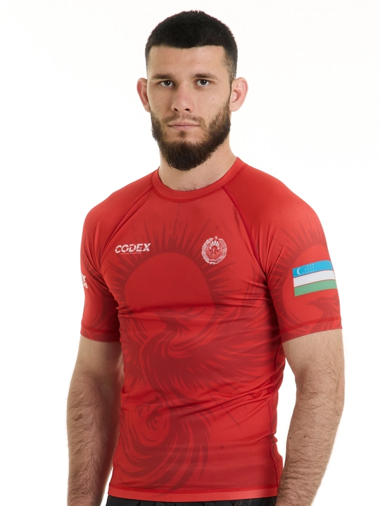 Rashguard Codex Phoenix erkaklar jang san'ati, MMA, Jiu-Jitsu va Grappling uchun