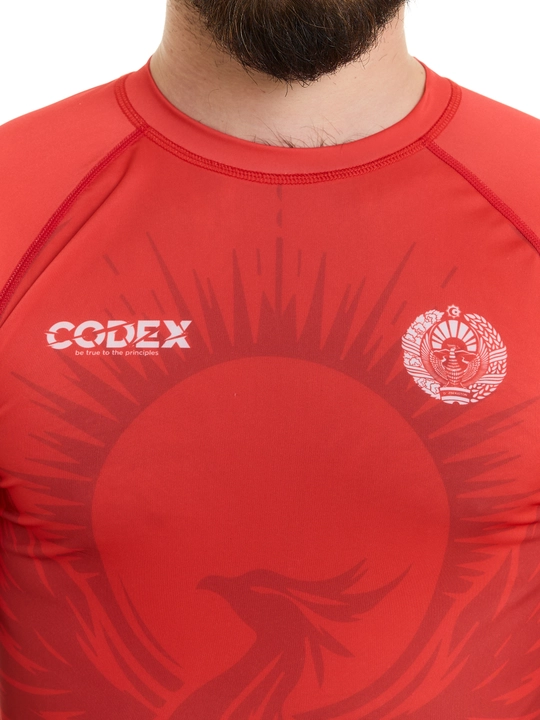 Rashguard Codex Phoenix erkaklar jang san'ati, MMA, Jiu-Jitsu va Grappling uchun