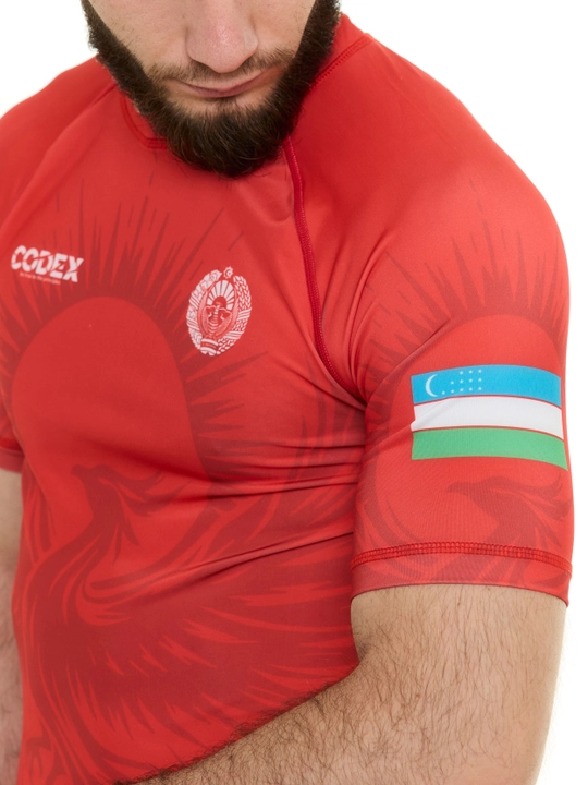 Rashguard Codex Phoenix erkaklar jang san'ati, MMA, Jiu-Jitsu va Grappling uchun