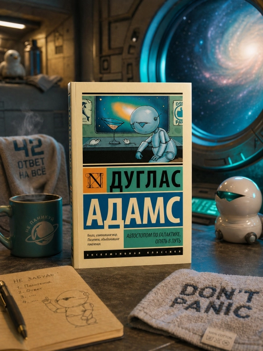 Avtostop bilan Galaktika boʻylab. Yana safarda. Adams Duglas