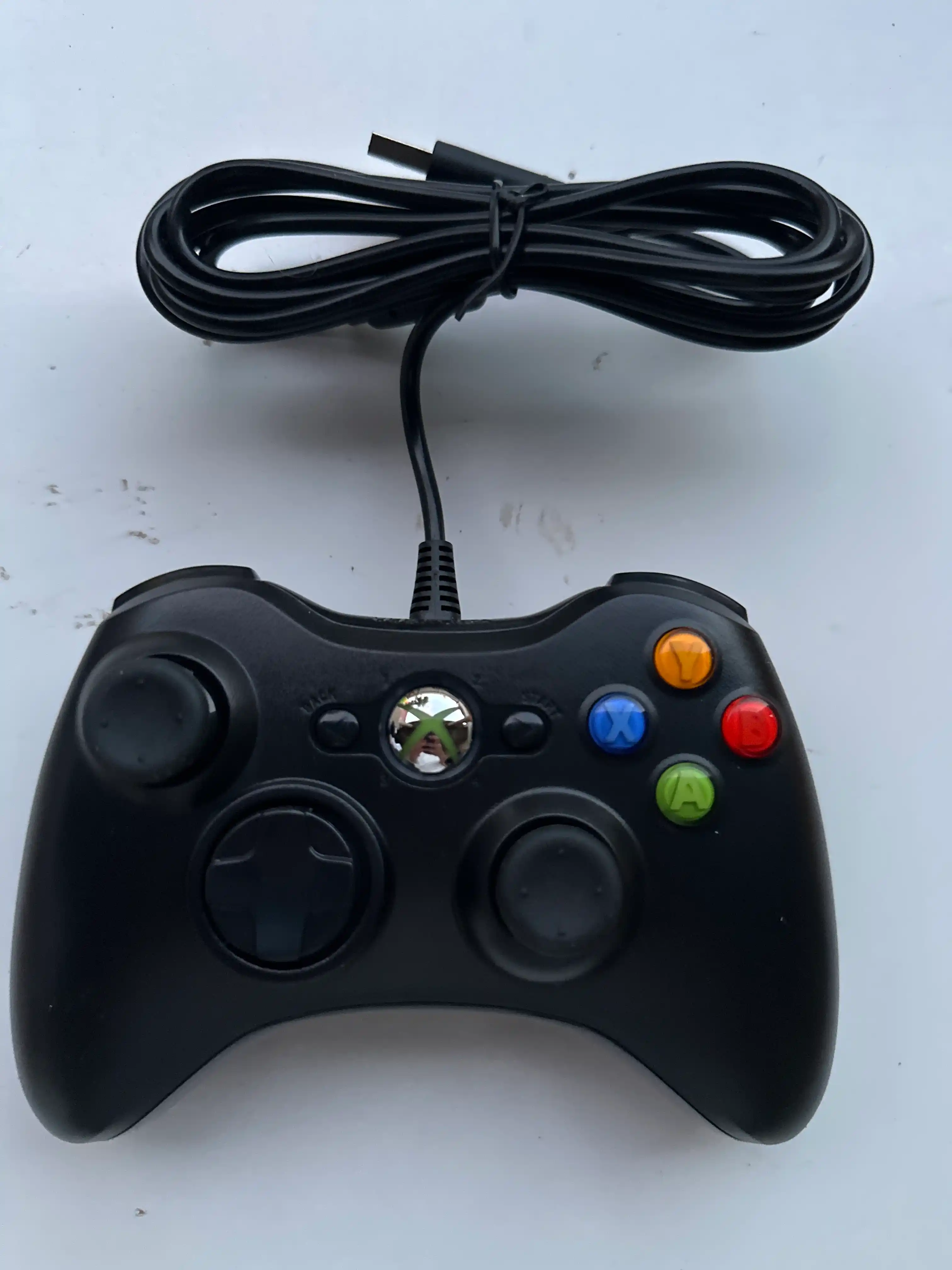 Xbox 360 va PK uchun simli geympad, USB vibratsiyali kontrollyor