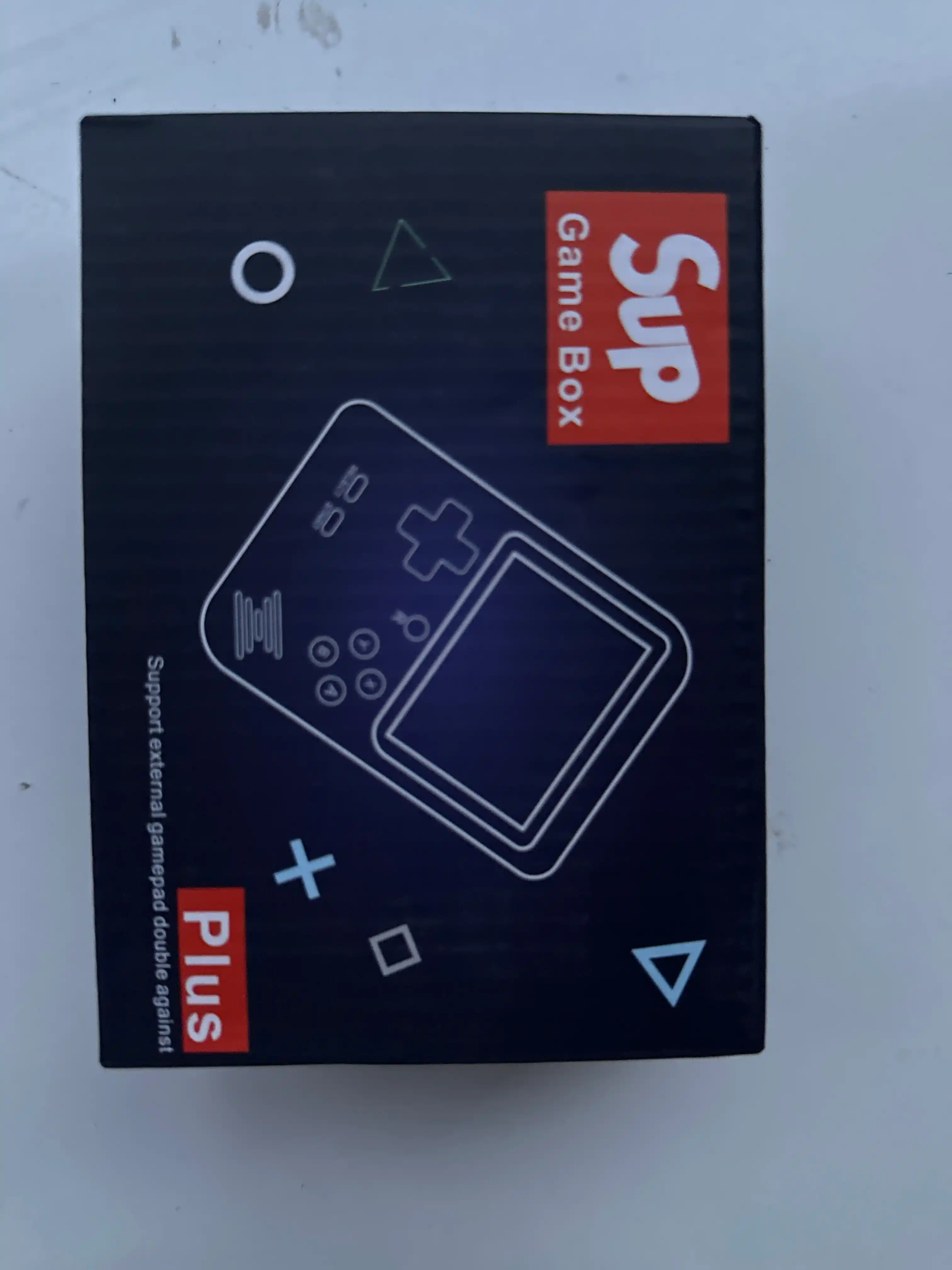 SUP Game Box portativ o‘yin konsoli 400 ta o‘yinli retro приставка ekranli