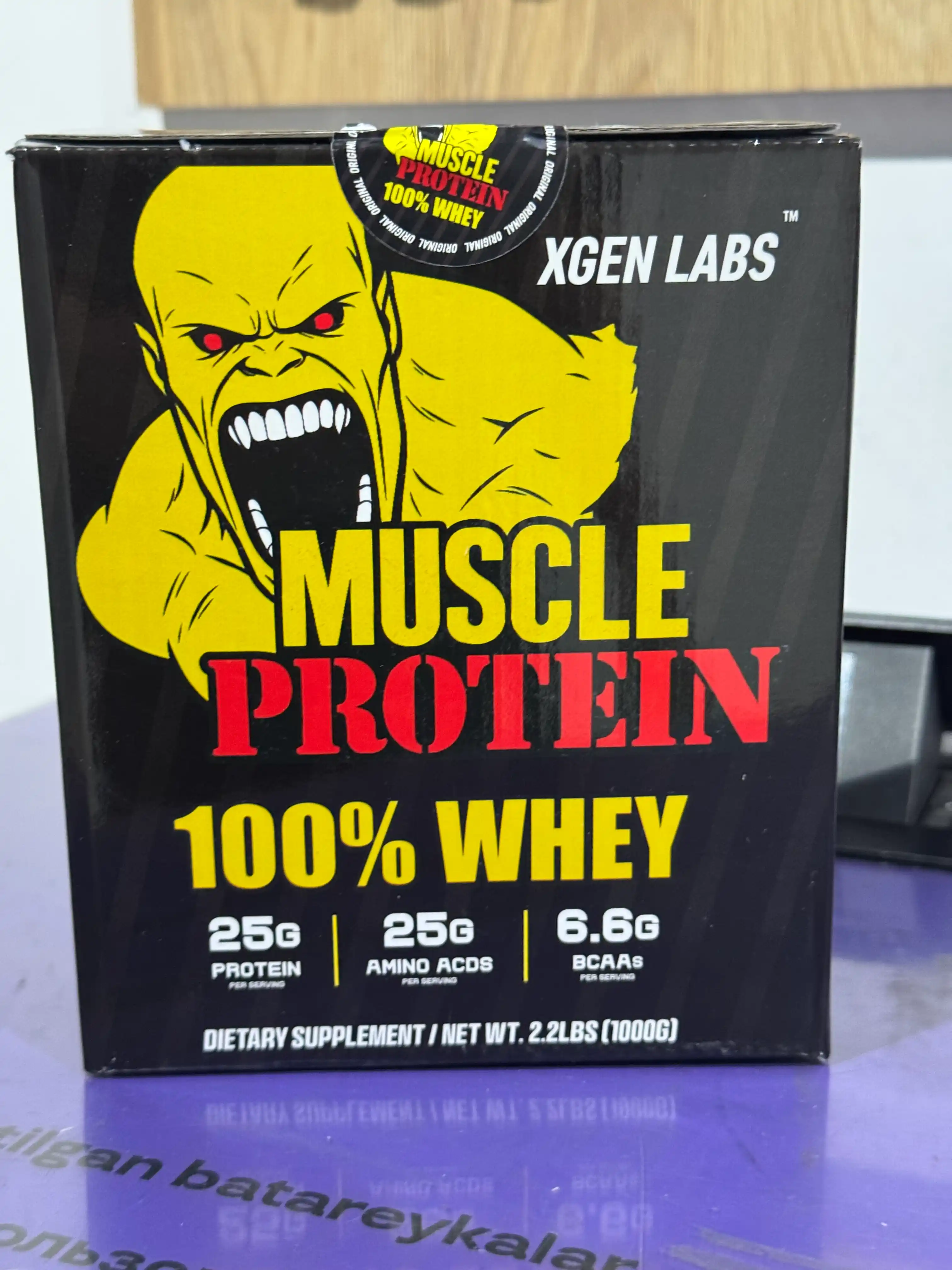 Протеин MUSCLE WHEY 100% PROTEIN 1-3-7 кг